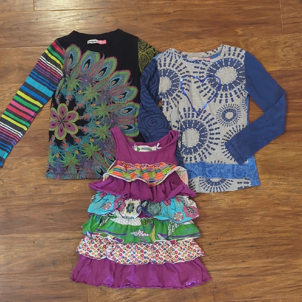 DESIGUAL Kids' Clothing Set, Sz 9/10